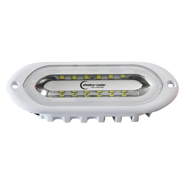 Shadow-Caster Led Lighting Shadow-Caster SCM-SL Series Flush Mount Spreader Light - White Housing - Full-Color SCM-SLF-CC-WH - main